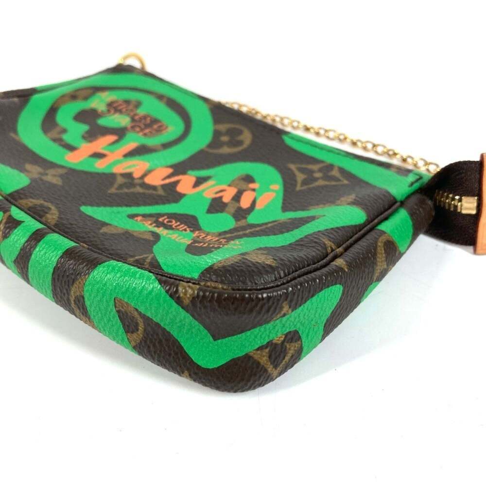 LOUIS VUITTON Brown Monogram Canvas Pochette Pouch - Picture 4 of 12